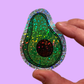 Jenny Lemons - Glitter Avocado Sticker