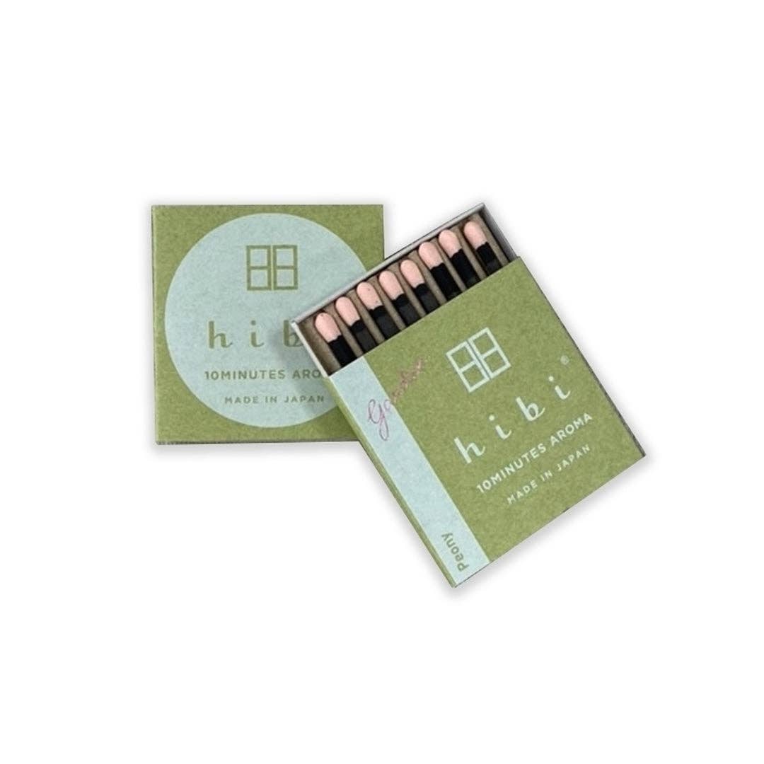 Hibi - Box of 8 Incense Matches: Sandalwood
