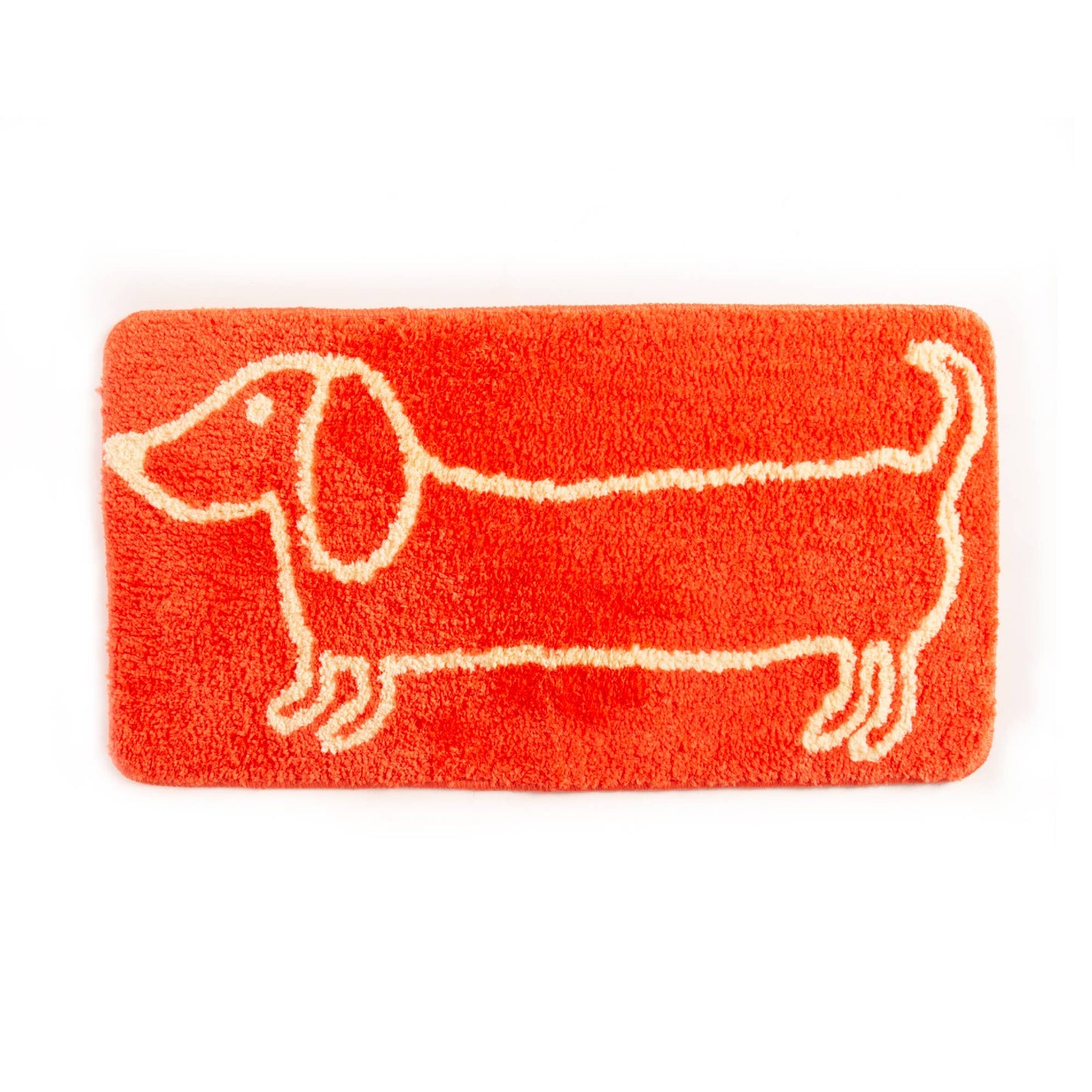 Helio Ferretti - ORANGE TECKEL BATH MAT HF