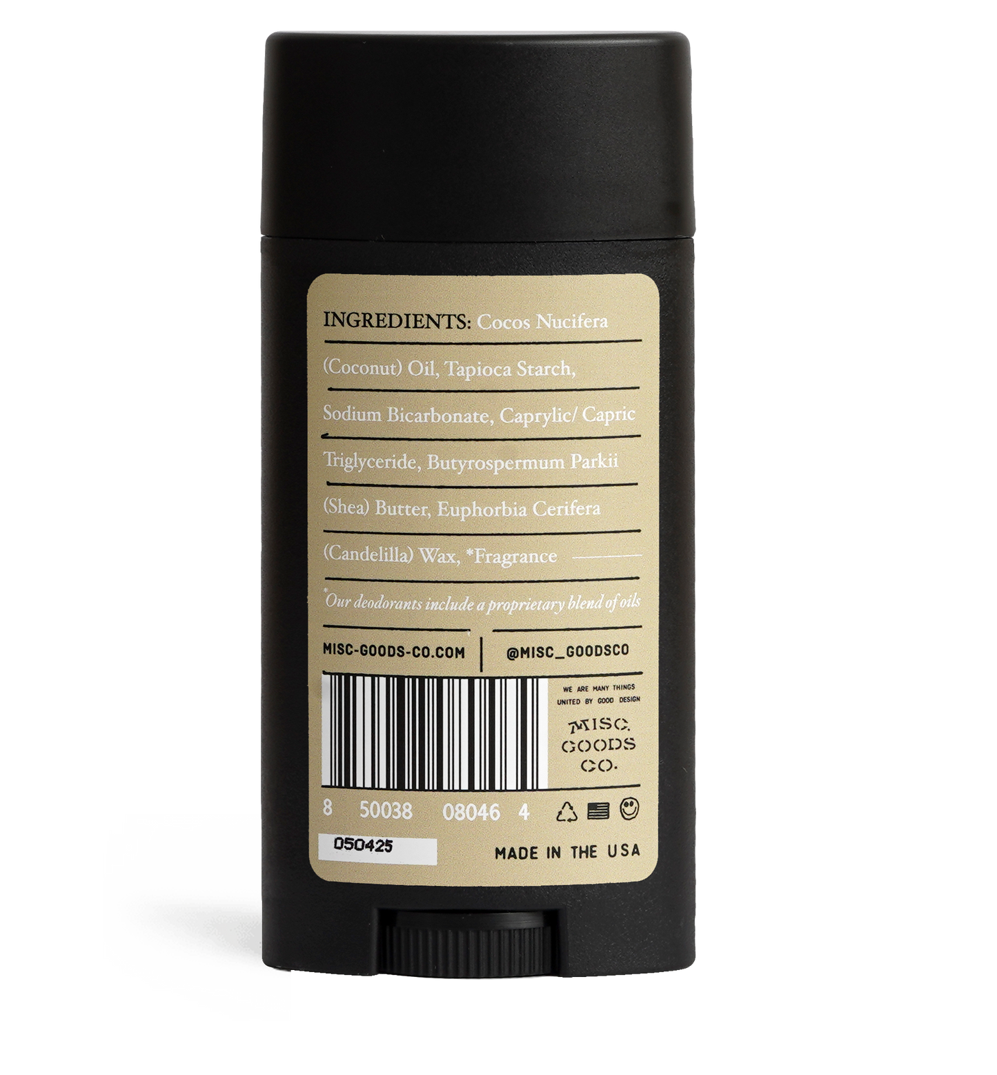 Misc Goods Co. - Meadowland Natural Deodorant