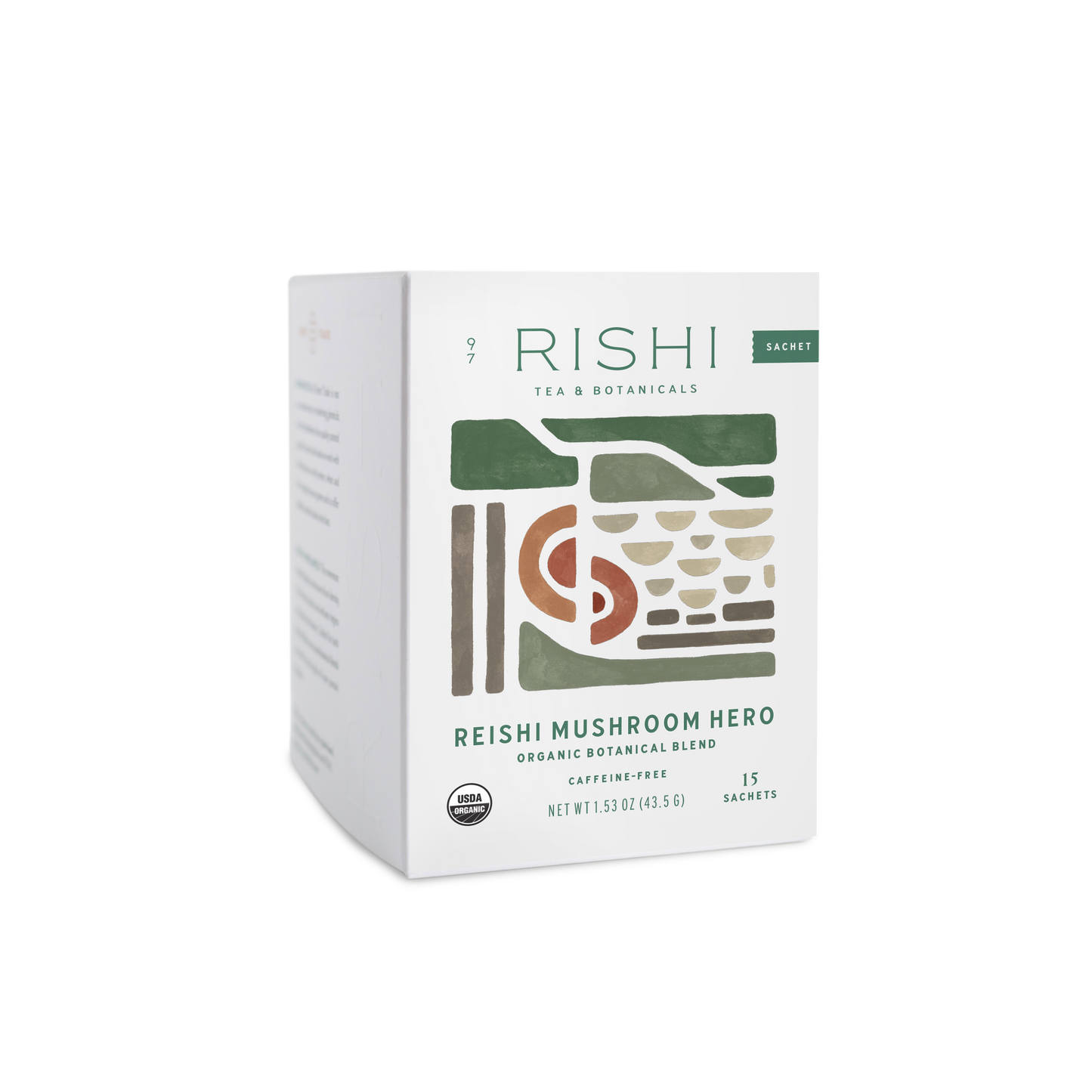 Rishi Tea & Botanicals - Reishi Mushroom Hero Organic Herbal Tea Sachets