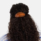 CHUNKS - Oval Barrette in Caramel Plaid
