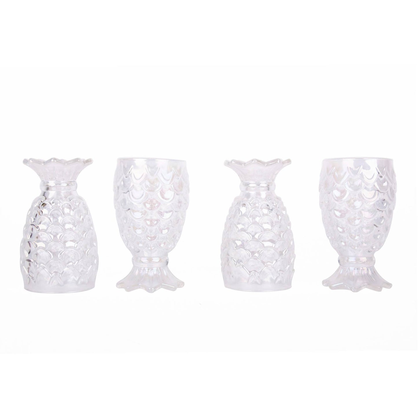 PACK OF 4 GLASSES "THE QUEEN OF FRUITS"