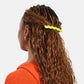 CHUNKS - Skinny Wave Barrette in Lime