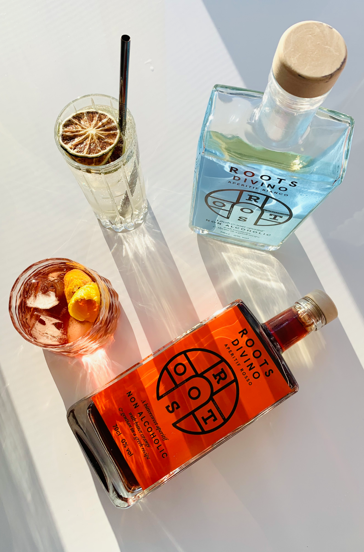 Roots Divino 0% alc vermouths - Roots Divino Rosso Non Alcoholic Vermouth - Award Winning