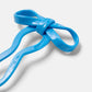 CHUNKS - Bow Hairpin in Small Blue