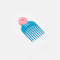 CHUNKS - Pick Comb in Blue + Pink