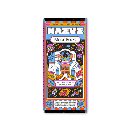 Seattle Chocolate Presents Maeve - Moon Rocks Truffle Bar