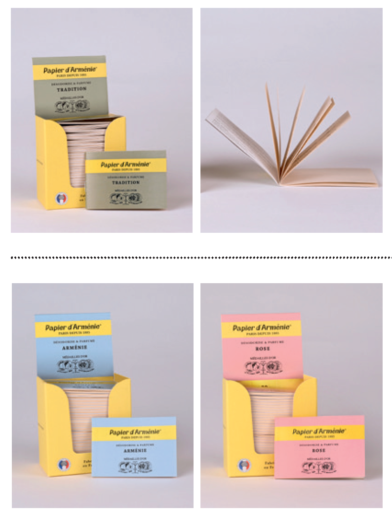 Ritual Scent - Papier d'Arménie French Incense paper booklets (darmenie): Traditional