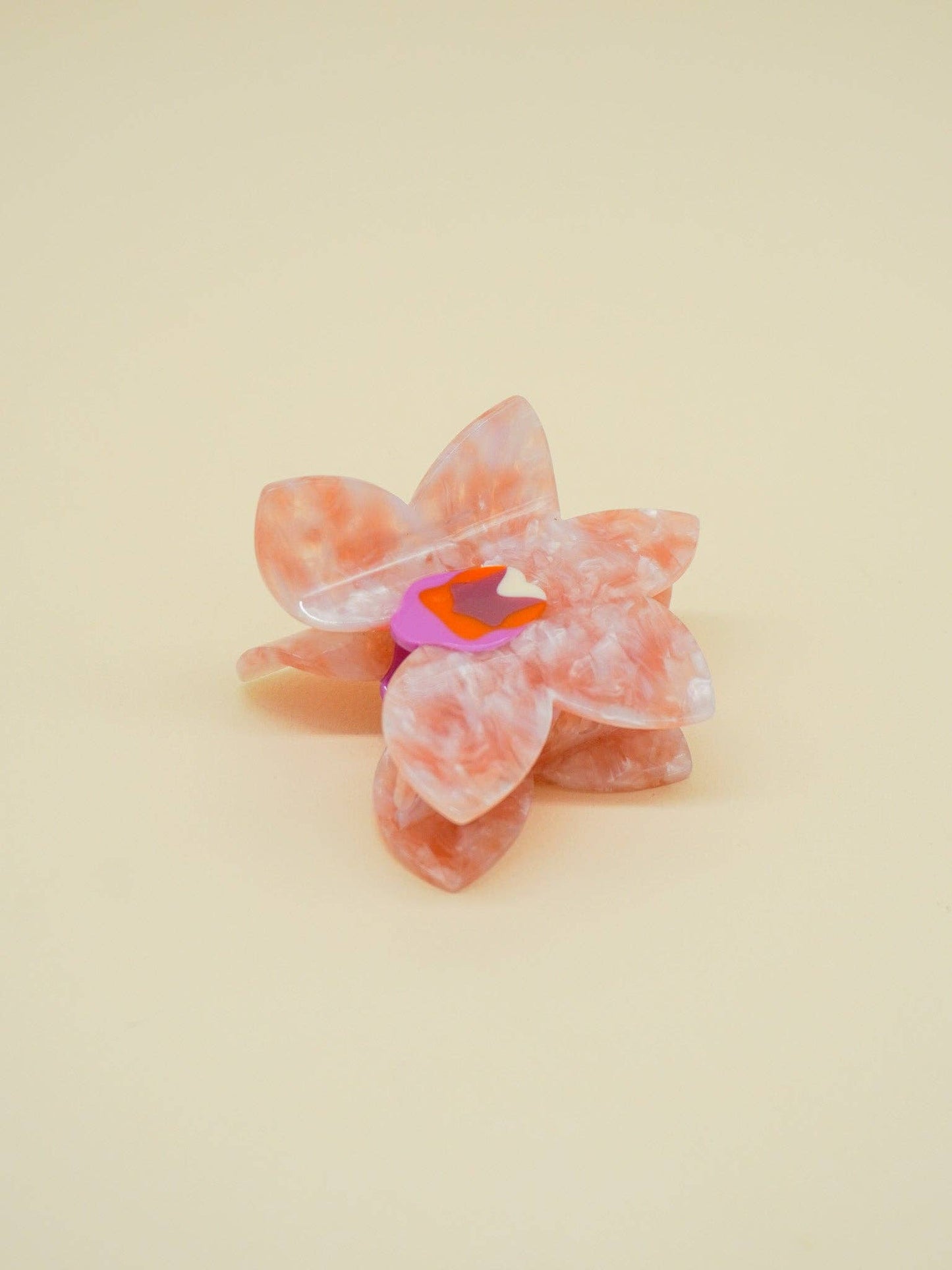 Paulina Otero - Orchid Hair-Claw in Pink: Small