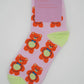 Nettle Studios - Women’s Cotton Ankle Socks - Cinnamon Bears