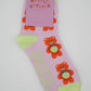 Nettle Studios - Women’s Cotton Ankle Socks - Cinnamon Bears