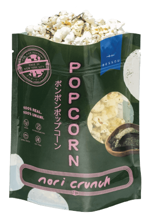 Pom Pom Popcorn by Bessou - Popcorn, Nori Crunch : Medium