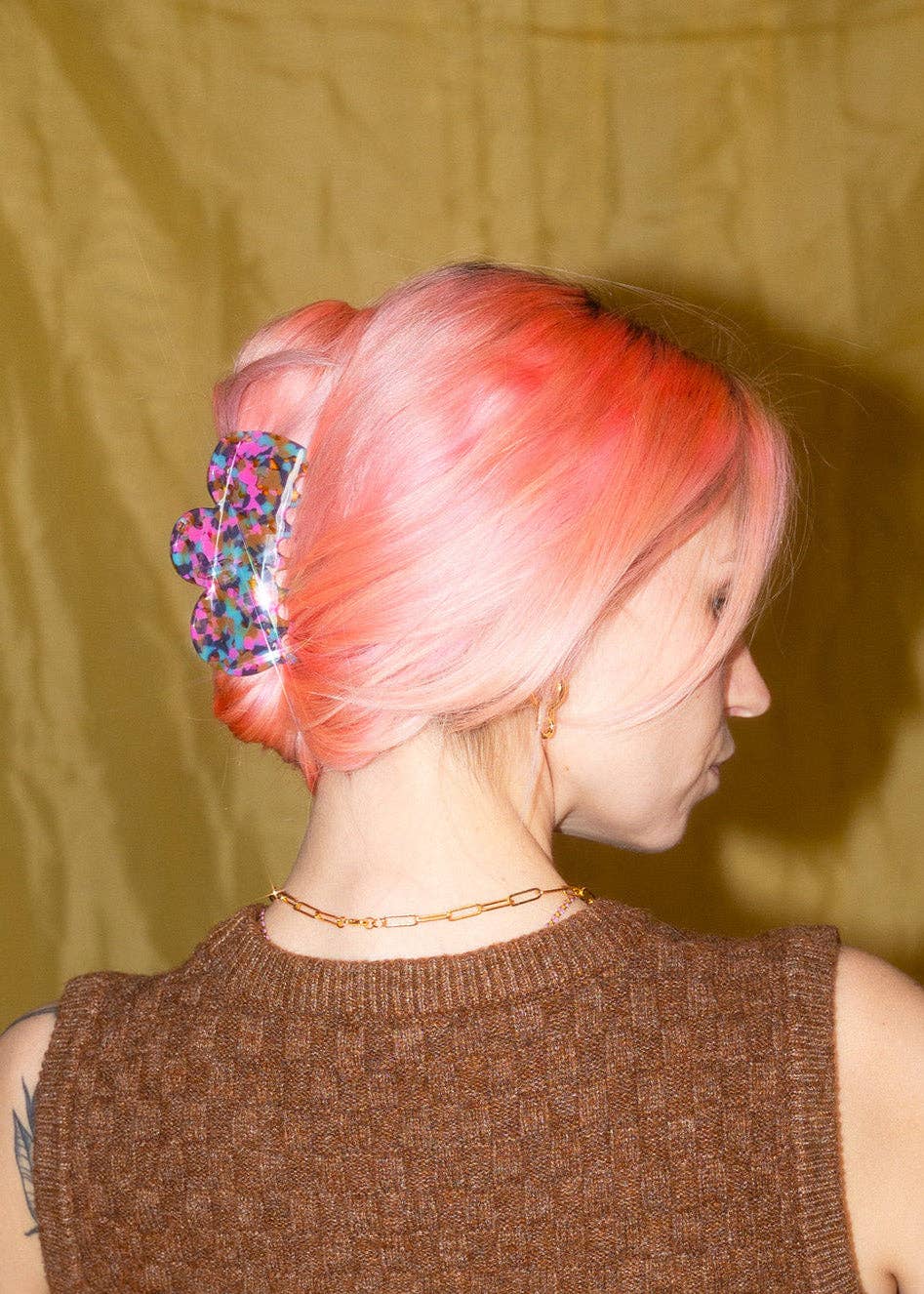 Paulina Otero - Vase Hair-Claw in Camou