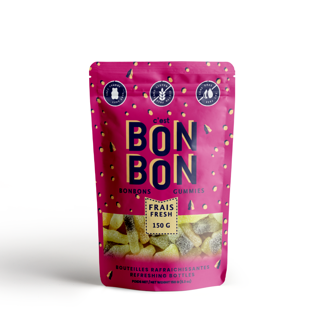 La boîte à bonbons - Sour Pop Bottles - Gummy Candies – Marigold