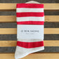 Le Bon Shoppe - Wally Socks: Wide / Red Stripe