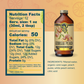 Portland Syrups - Georgia Peach Syrup 12oz - cocktail / mocktail / Coffee /Tea