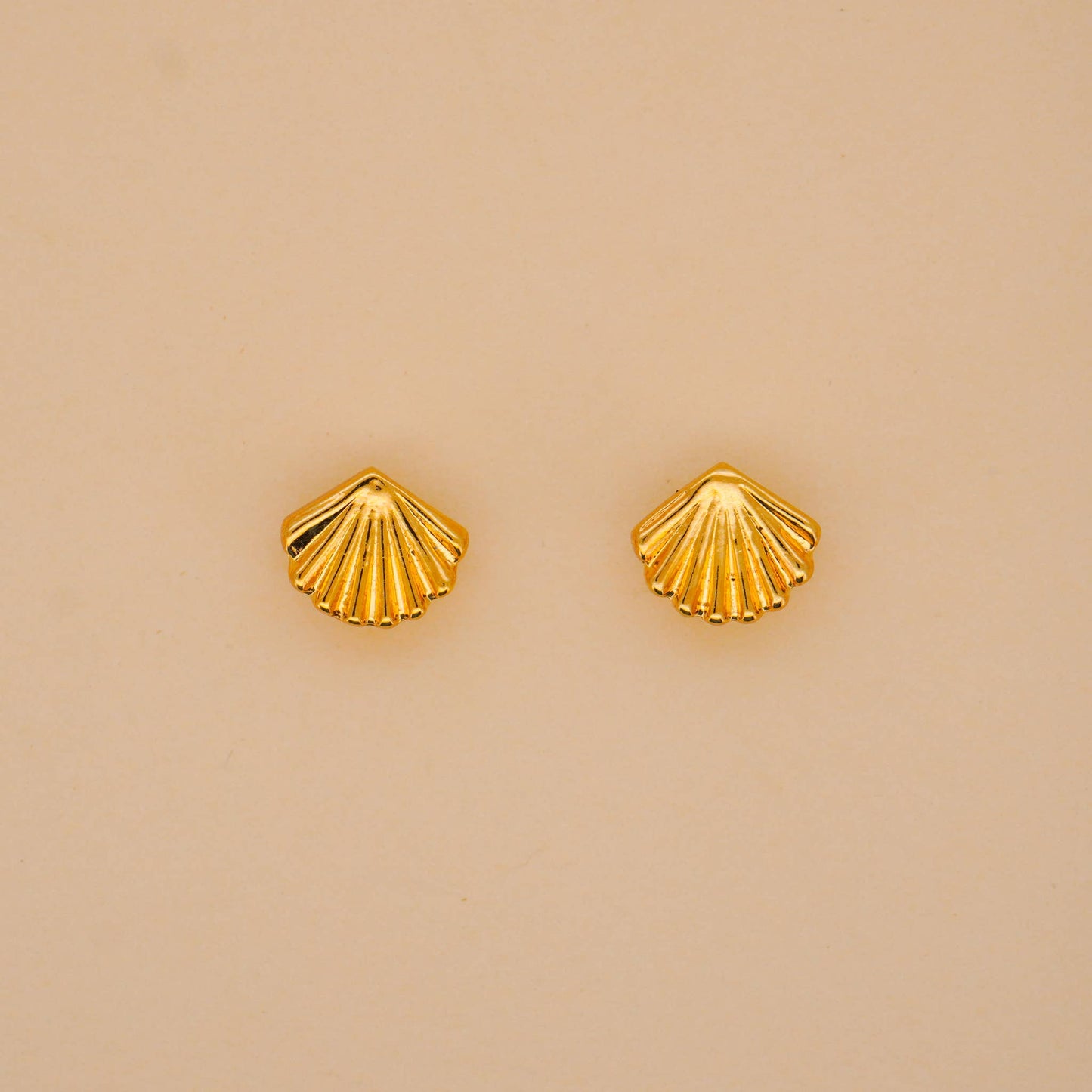 Paulina Otero - Shell stud earrings