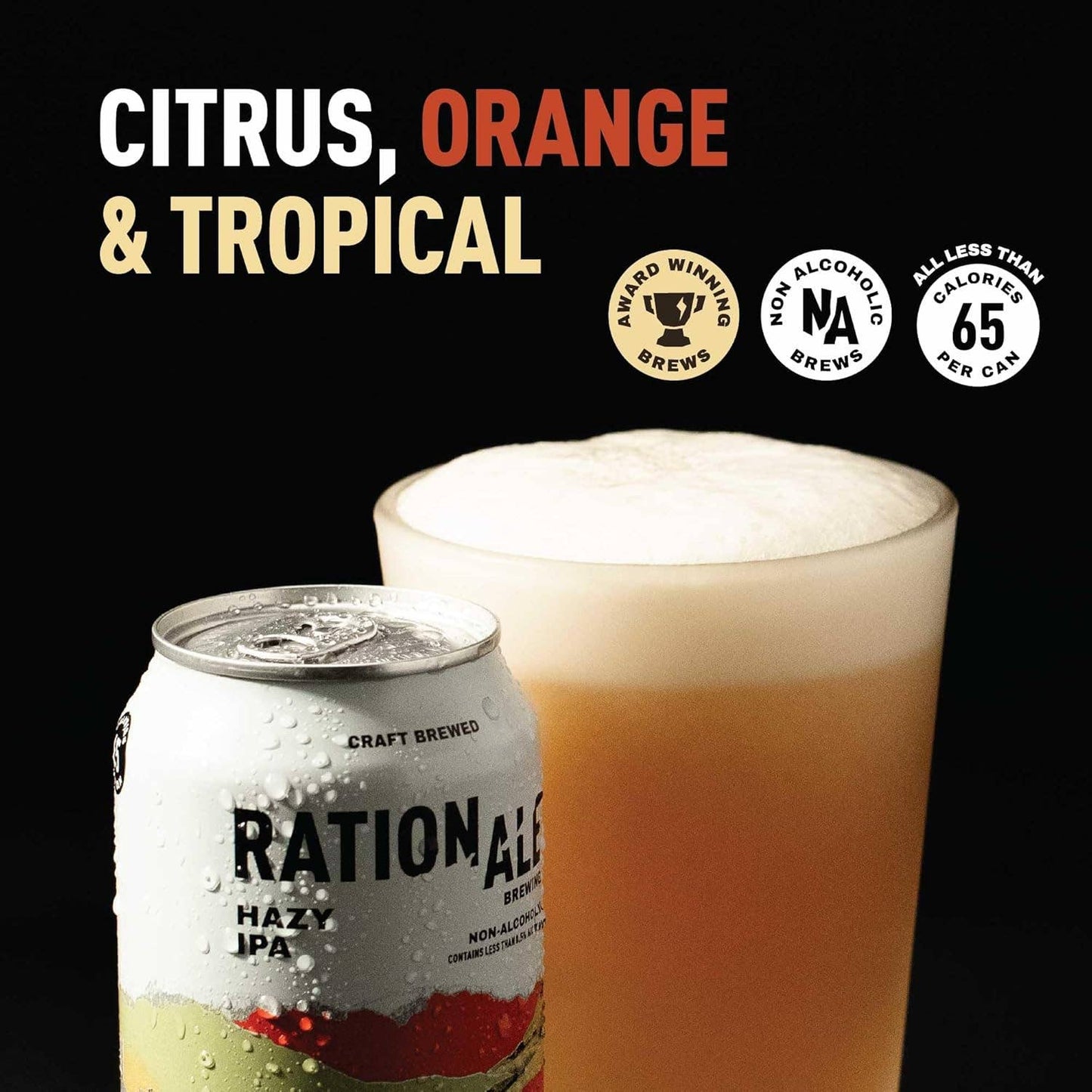 RationAle Brewing - Hazy IPA - Non-Alcoholic Craft Brew - RationAle Brewing: