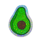 Jenny Lemons - Glitter Avocado Sticker