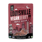 Louisville Vegan Jerky Co. - Vegan & Plant Based Maple Bacon Jerky 3 oz: Single Bag