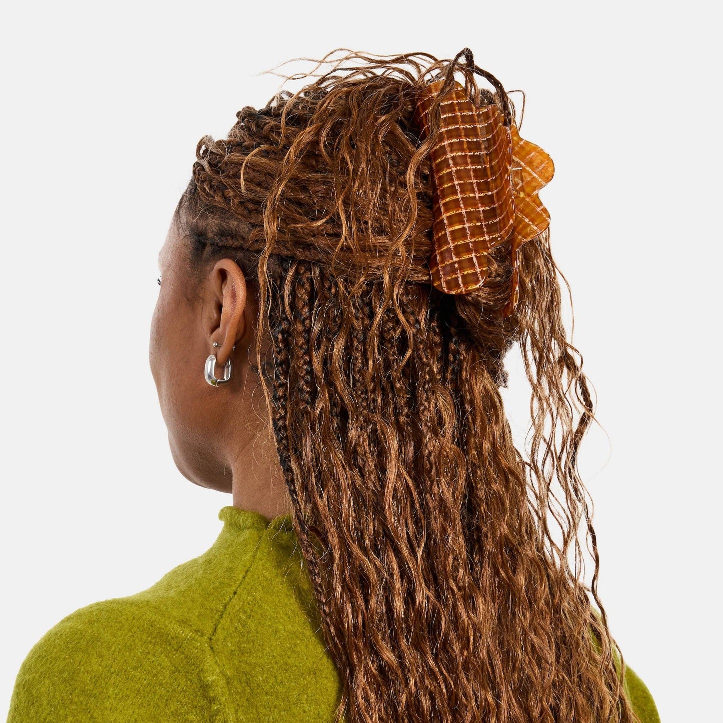 CHUNKS - Nimbus Claw in Caramel Plaid