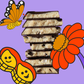 Seattle Chocolate Presents Maeve - Peanut Butter-fly Truffle Bar