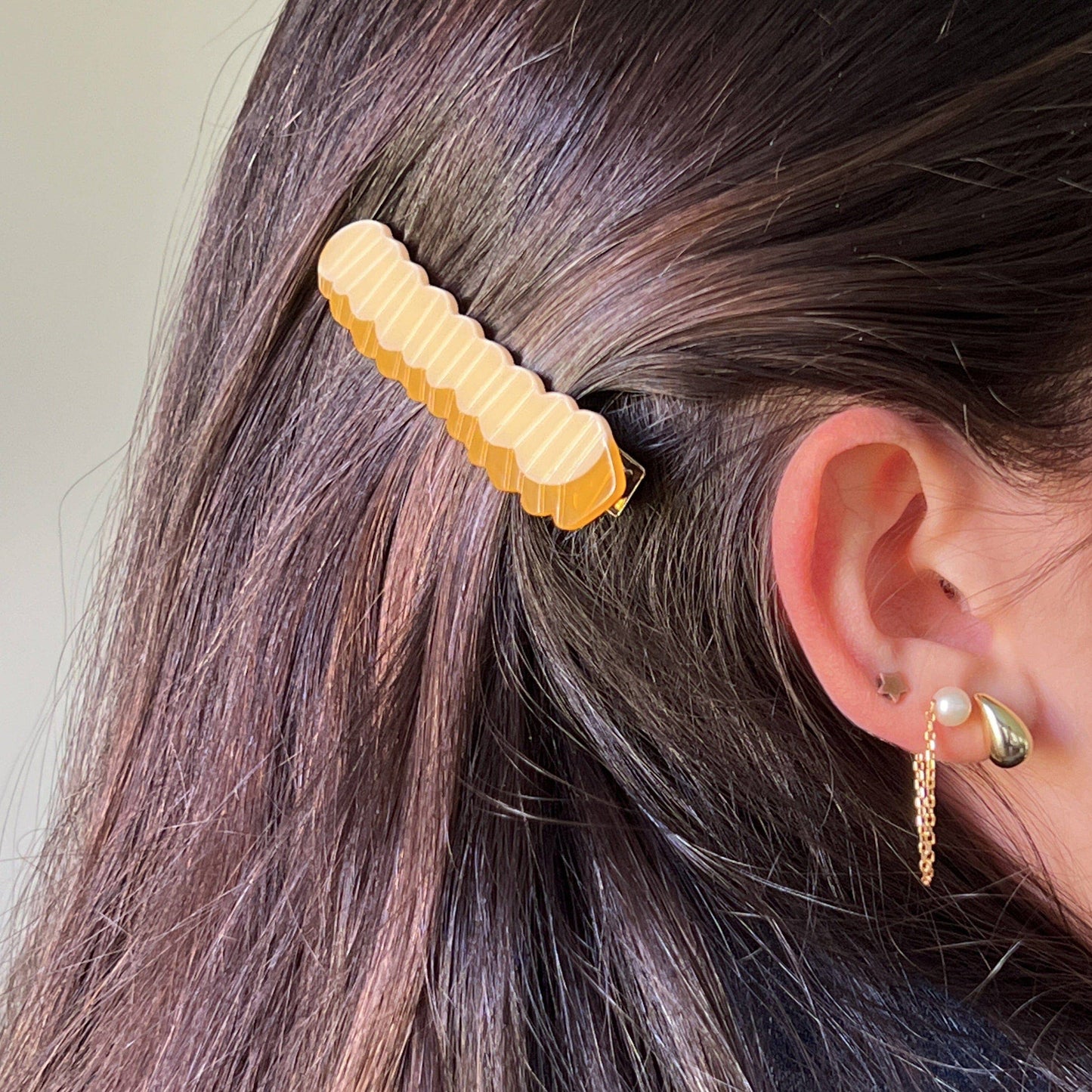 Jenny Lemons - Crinkle Cut Fries Hair Clip Set