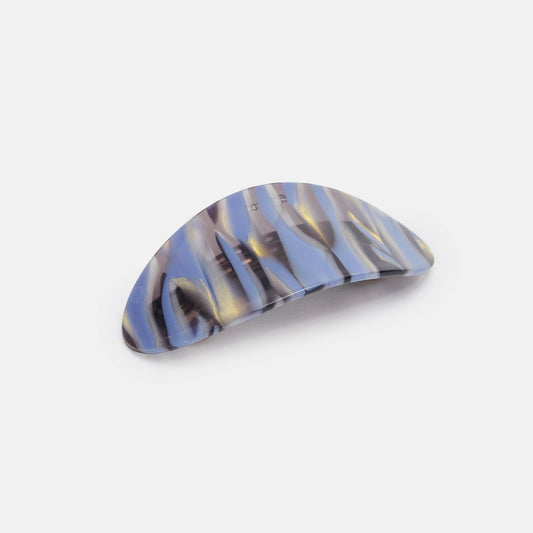 CHUNKS - Oval Barrette in Phantom