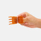 CHUNKS - Midi Ursa Claw in Caramel Plaid