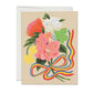 Red Cap Cards - Everyday Bouquet greeting card: Singles