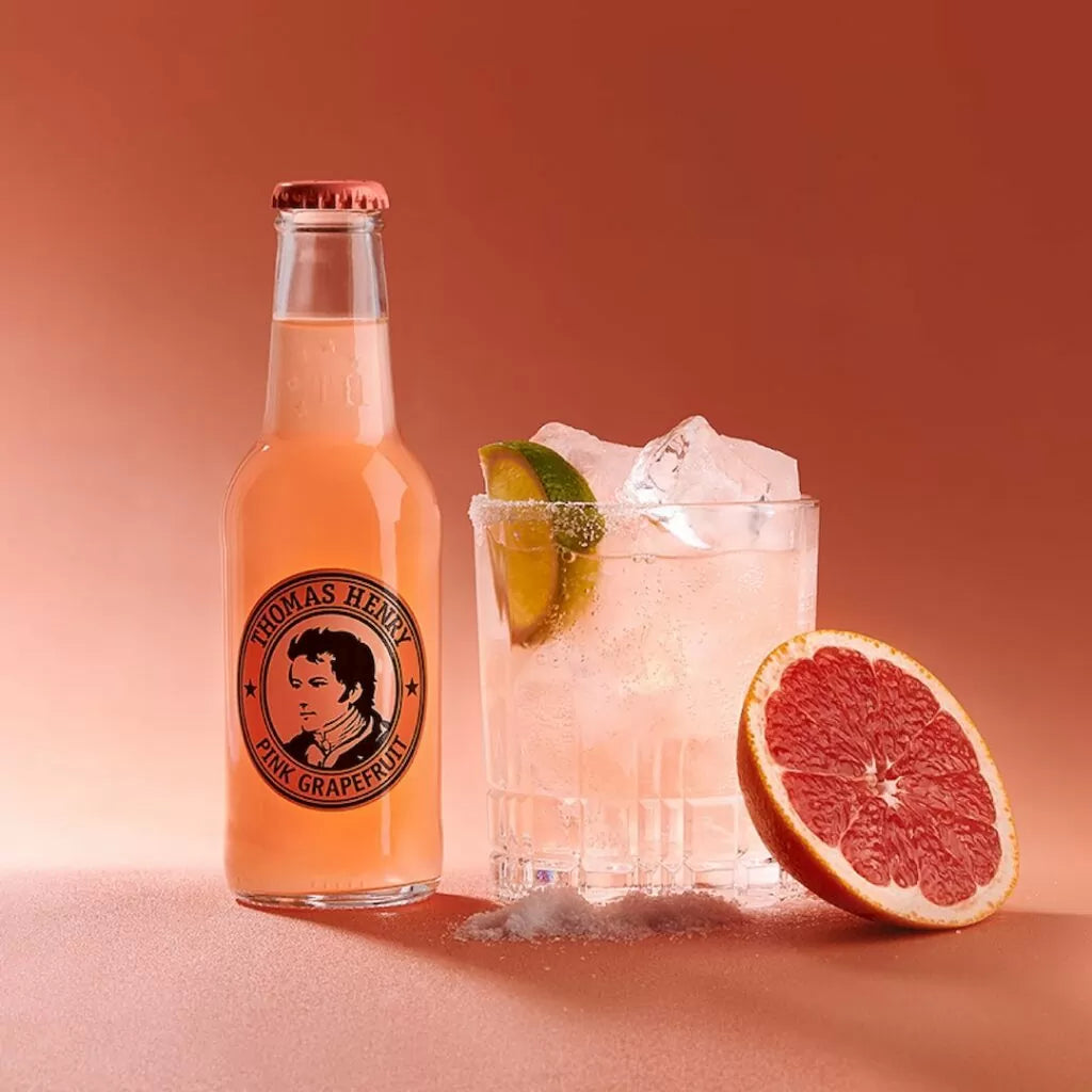 Thomas Henry Pink Grapefruit Soda 4pk