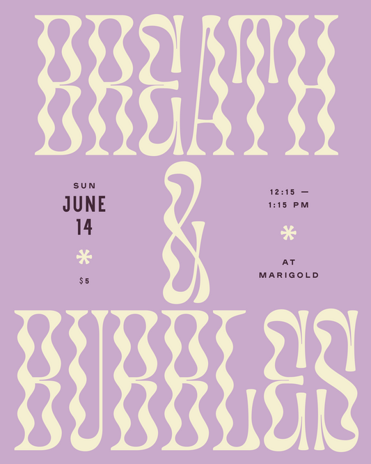 Breathwork Session - Sunday, June 14th 12:15pm - 1:15 pm