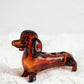 Wiener Dog Triple Bowl Pipe