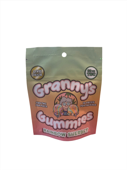 Granny's Gummies - Rainbow Sherbet