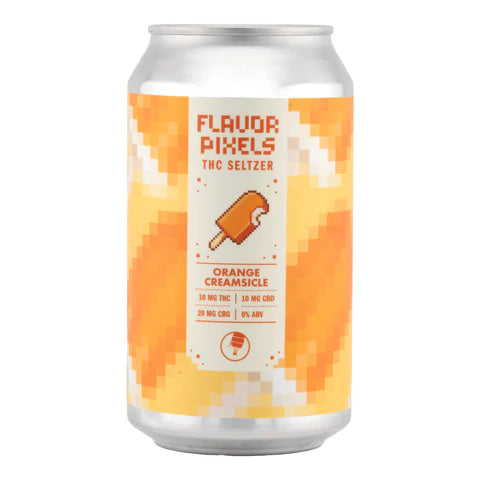 Flavor Pixels - Orange Creamsicle