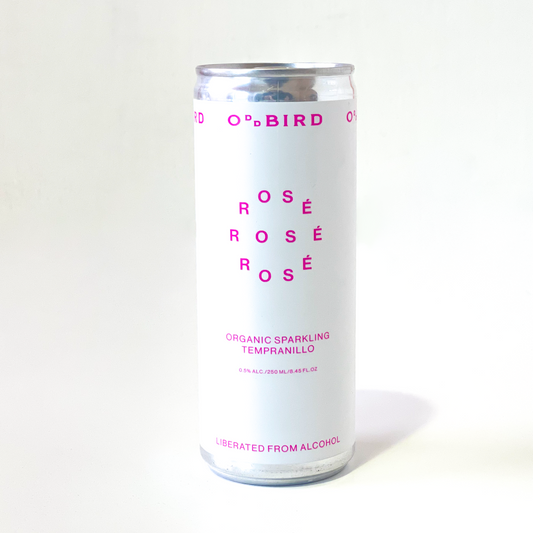 Oddbird Organic Sparkling  Tempranillo Rose Can