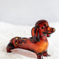 Wiener Dog Triple Bowl Pipe