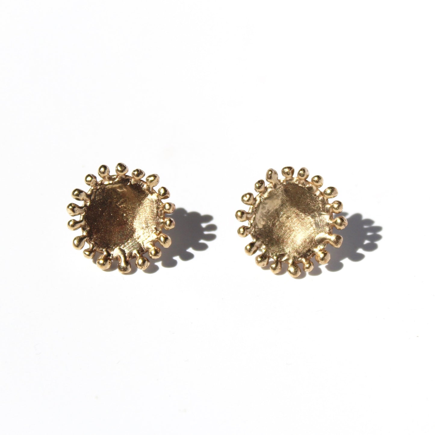 Soleil Earrings in Brass