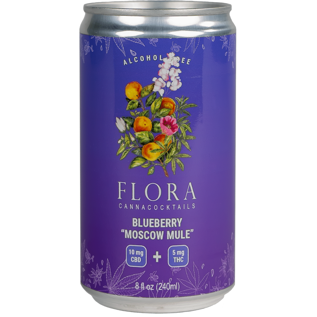 Flora Blueberry Mule (21+)