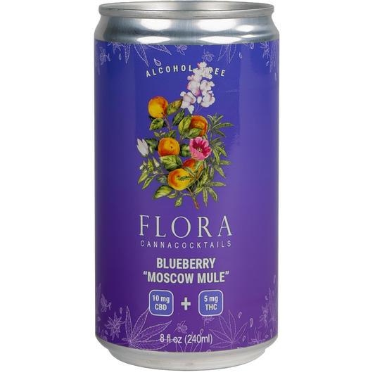 Flora Blueberry Mule (21+)