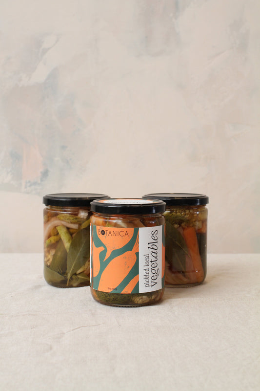 Pickled Local Vegetables