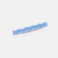 CHUNKS - Skinny Wave Barrette in Periwinkle