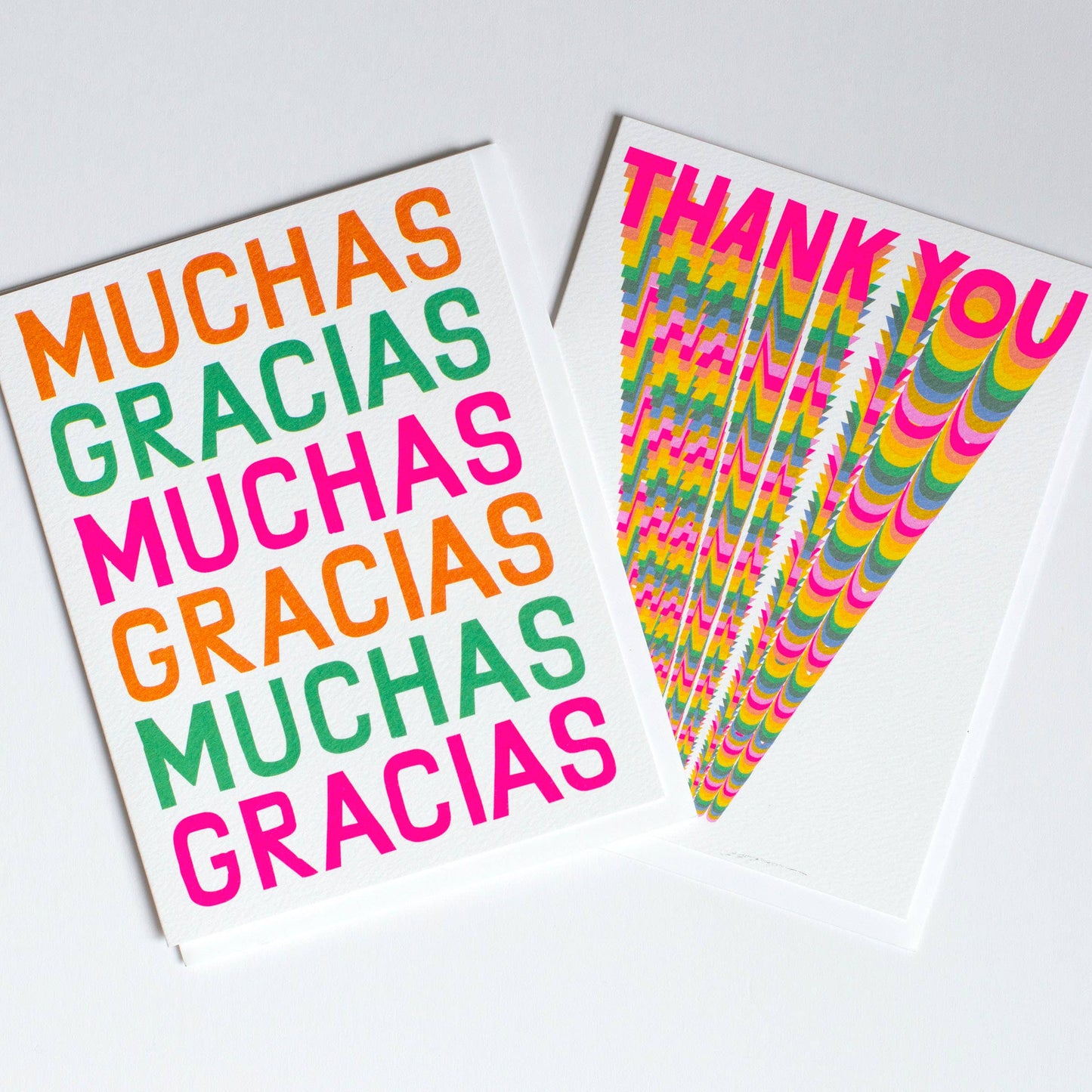 Banquet Workshop - Infinite Rainbow Thank You Note Card