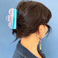 Paulina Otero - Vase Hair-Claw in Blue Stripes