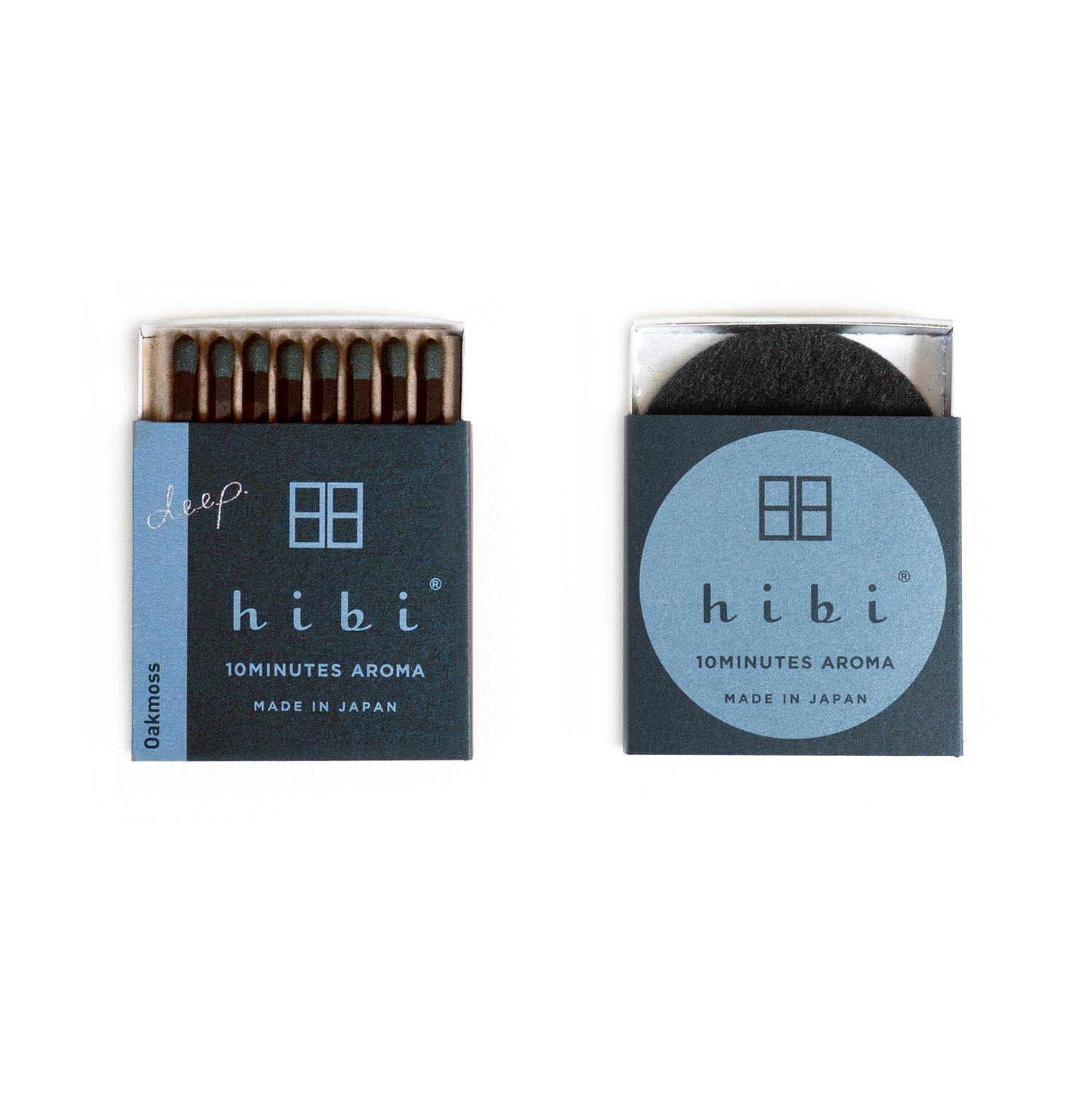 Hibi - Box of 8 Incense Matches: Yuzu