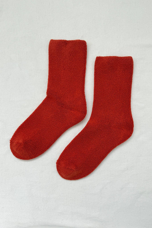 Le Bon Shoppe - Cloud Socks: Burnt Orange