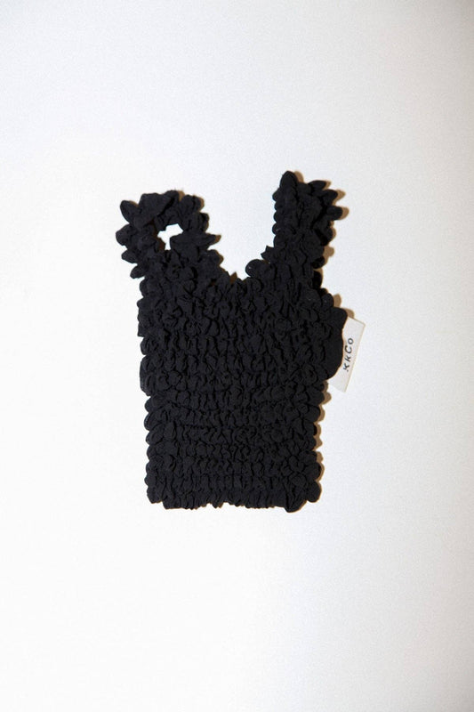 KkCo - Popcorn Bag in Onyx: Onyx / OS
