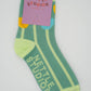 Nettle Studios - Women’s Cotton Ankle Socks - Primary Tulips