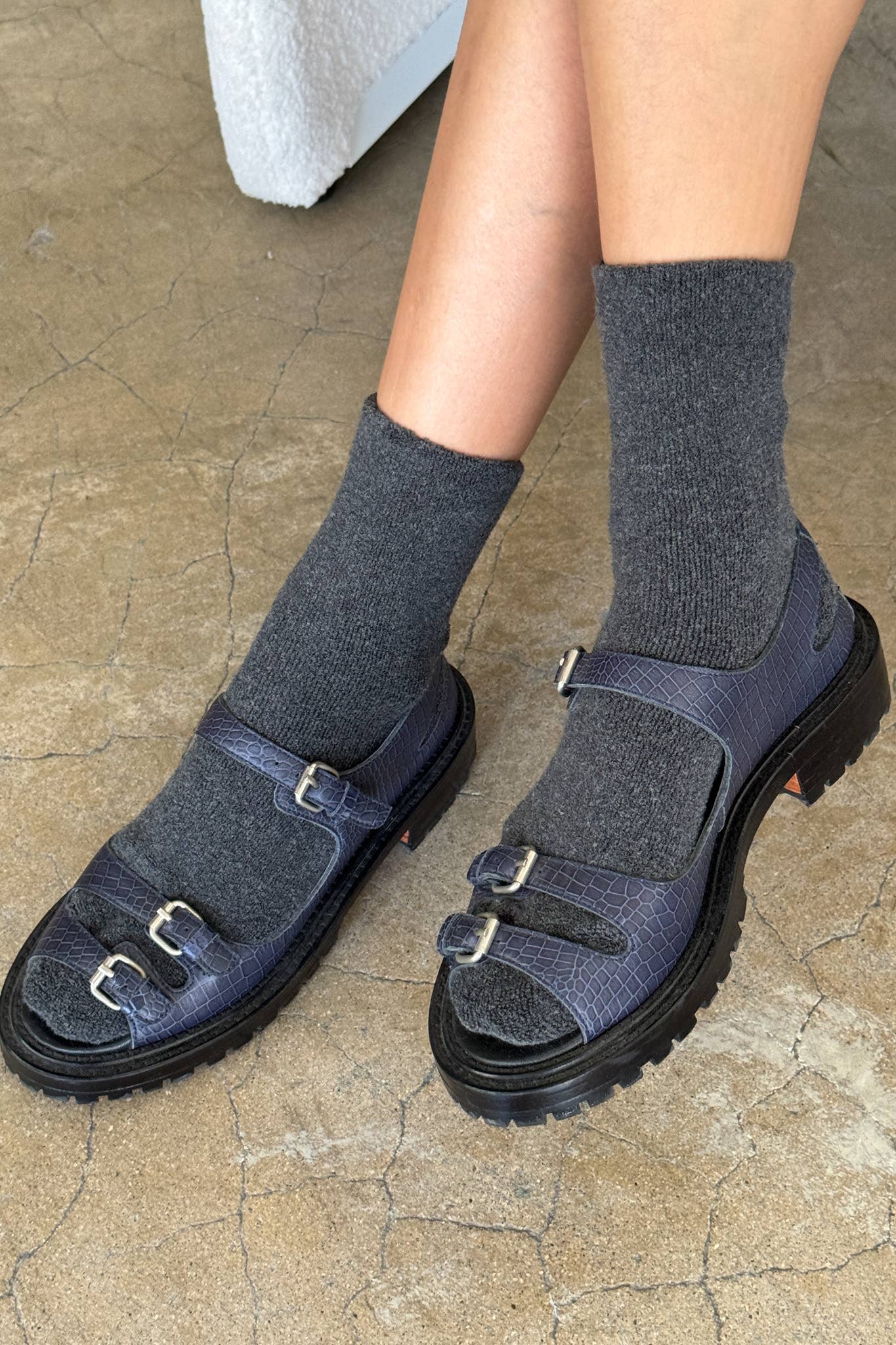 Le Bon Shoppe - Cloud Socks: Charcoal
